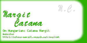 margit catana business card